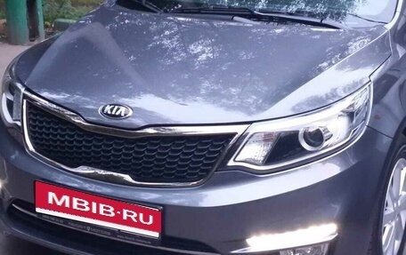 KIA Rio III рестайлинг, 2016 год, 395 000 рублей, 10 фотография