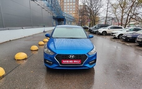 Hyundai Solaris II рестайлинг, 2018 год, 870 000 рублей, 1 фотография