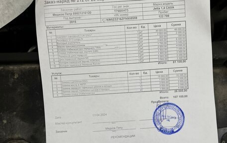 Volkswagen Jetta VI, 2015 год, 1 350 000 рублей, 5 фотография