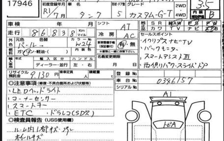 Toyota Tank I, 2019 год, 1 300 000 рублей, 3 фотография