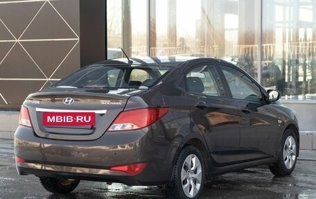 Hyundai Solaris II рестайлинг, 2015 год, 1 150 000 рублей, 5 фотография