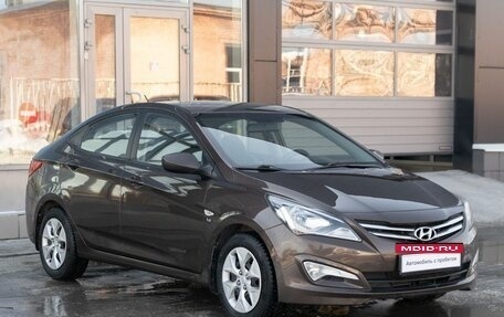 Hyundai Solaris II рестайлинг, 2015 год, 1 150 000 рублей, 3 фотография