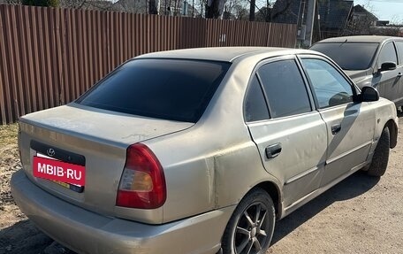 Hyundai Accent II, 2004 год, 180 000 рублей, 11 фотография