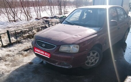 Hyundai Accent II, 2007 год, 120 000 рублей, 1 фотография