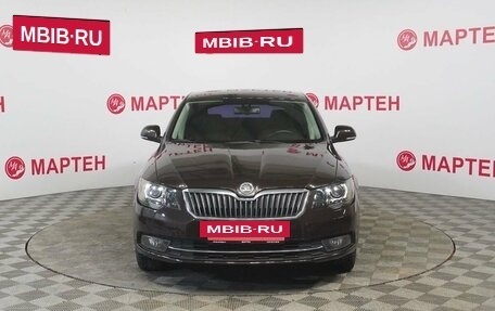 Skoda Superb III рестайлинг, 2014 год, 1 134 000 рублей, 2 фотография