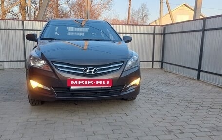 Hyundai Solaris II рестайлинг, 2014 год, 1 350 000 рублей, 15 фотография