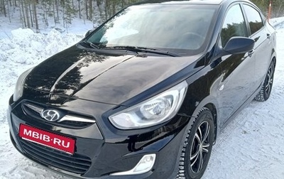 Hyundai Solaris II рестайлинг, 2011 год, 630 000 рублей, 1 фотография