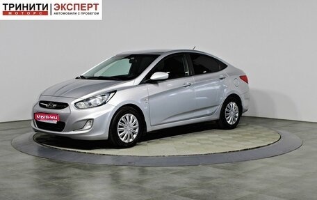 Hyundai Solaris II рестайлинг, 2011 год, 857 000 рублей, 1 фотография