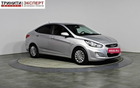 Hyundai Solaris II рестайлинг, 2011 год, 857 000 рублей, 3 фотография