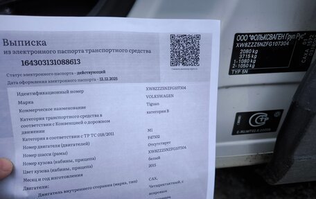 Volkswagen Tiguan I, 2015 год, 1 250 000 рублей, 32 фотография