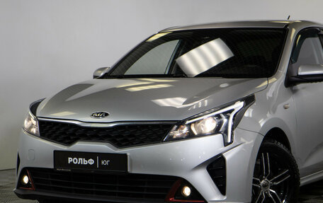 KIA Rio IV, 2021 год, 1 598 000 рублей, 20 фотография