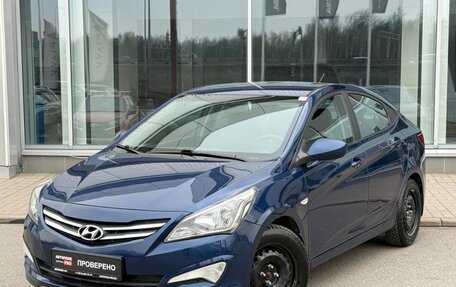 Hyundai Solaris II рестайлинг, 2016 год, 595 000 рублей, 1 фотография