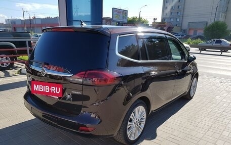 Opel Zafira C рестайлинг, 2012 год, 1 150 000 рублей, 5 фотография