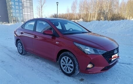 Hyundai Solaris II рестайлинг, 2021 год, 1 280 000 рублей, 10 фотография