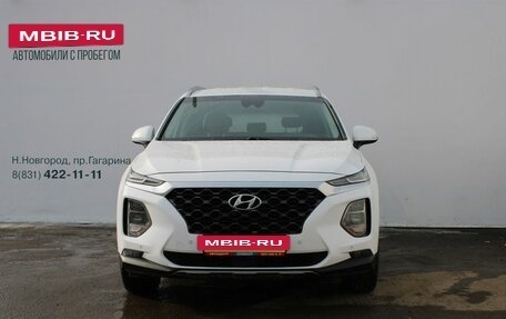 Hyundai Santa Fe IV, 2018 год, 2 749 000 рублей, 3 фотография