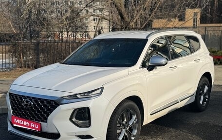 Hyundai Santa Fe IV, 2019 год, 3 200 000 рублей, 2 фотография