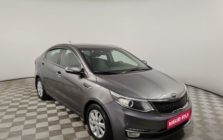 KIA Rio III рестайлинг, 2015 год, 999 000 рублей, 3 фотография
