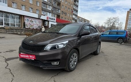 KIA Rio III рестайлинг, 2015 год, 850 000 рублей, 2 фотография