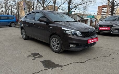 KIA Rio III рестайлинг, 2015 год, 850 000 рублей, 24 фотография
