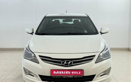 Hyundai Solaris II рестайлинг, 2014 год, 870 000 рублей, 2 фотография