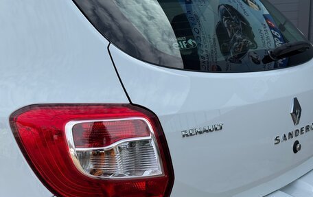 Renault Sandero II рестайлинг, 2018 год, 859 000 рублей, 23 фотография