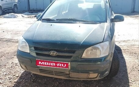 Hyundai Getz I рестайлинг, 2004 год, 100 000 рублей, 1 фотография