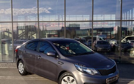 KIA Rio III рестайлинг, 2016 год, 1 123 000 рублей, 2 фотография