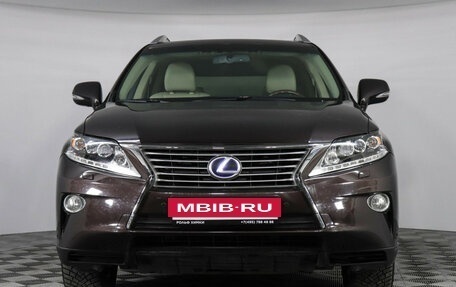 Lexus RX III, 2013 год, 2 297 000 рублей, 2 фотография