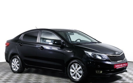 KIA Rio III рестайлинг, 2016 год, 1 099 000 рублей, 3 фотография