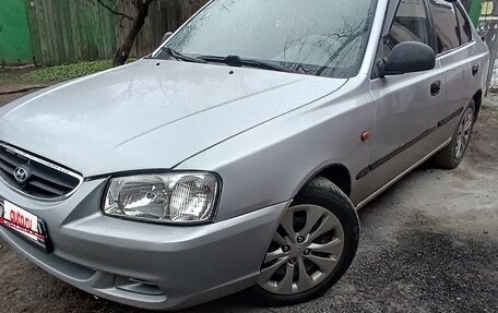 Hyundai Accent II, 2004 год, 370 000 рублей, 13 фотография