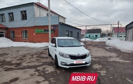 KIA Rio III рестайлинг, 2015 год, 1 050 000 рублей, 24 фотография
