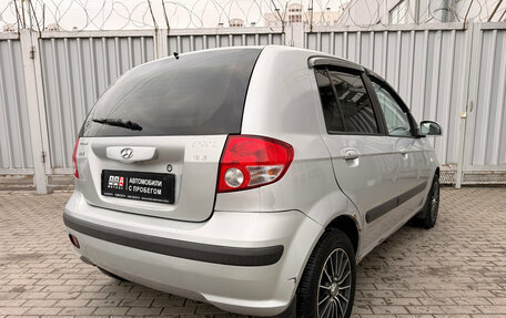 Hyundai Getz I рестайлинг, 2005 год, 439 000 рублей, 6 фотография