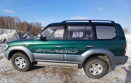 Toyota Land Cruiser Prado 90 рестайлинг, 1996 год, 1 300 000 рублей, 5 фотография