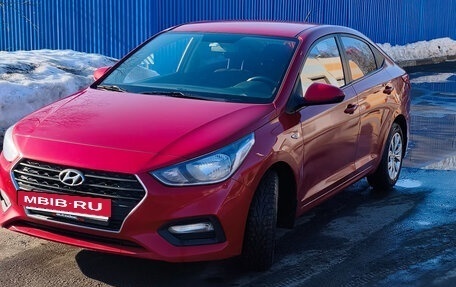 Hyundai Solaris II рестайлинг, 2017 год, 1 250 000 рублей, 3 фотография