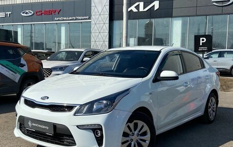 KIA Rio IV, 2019 год, 1 288 000 рублей, 1 фотография