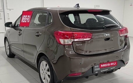 KIA Rio III рестайлинг, 2017 год, 1 367 000 рублей, 8 фотография