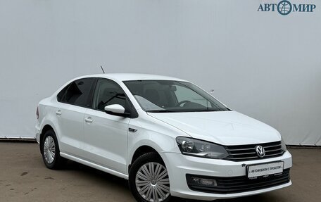 Volkswagen Polo VI (EU Market), 2016 год, 1 250 000 рублей, 3 фотография