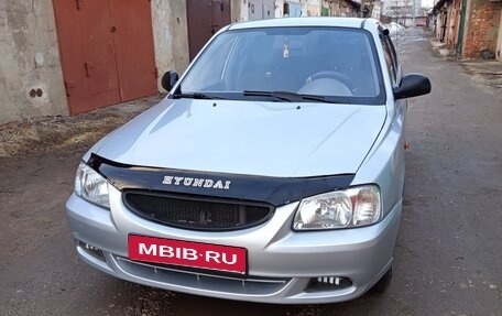 Hyundai Accent II, 2007 год, 370 000 рублей, 1 фотография