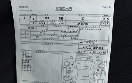 Toyota Yaris, 2021 год, 950 000 рублей, 24 фотография