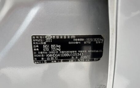 Hyundai Avante, 2011 год, 1 000 000 рублей, 17 фотография