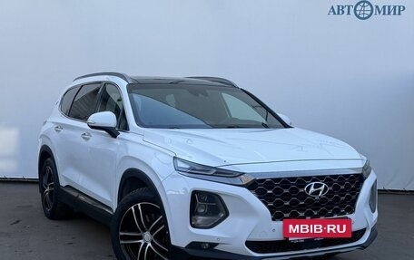 Hyundai Santa Fe IV, 2019 год, 3 350 000 рублей, 3 фотография