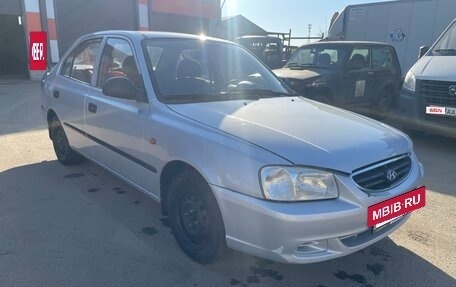 Hyundai Accent II, 2007 год, 388 000 рублей, 3 фотография