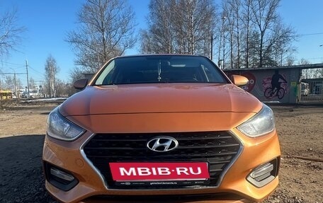 Hyundai Solaris II рестайлинг, 2018 год, 1 049 000 рублей, 13 фотография