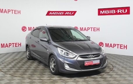 Hyundai Solaris II рестайлинг, 2013 год, 818 000 рублей, 3 фотография