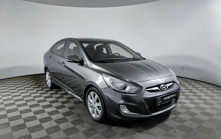 Hyundai Solaris II рестайлинг, 2011 год, 649 000 рублей, 3 фотография