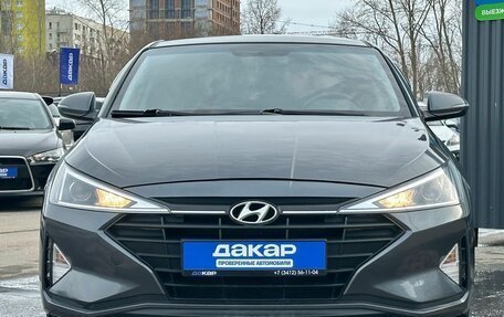 Hyundai Elantra VI рестайлинг, 2019 год, 1 399 000 рублей, 2 фотография