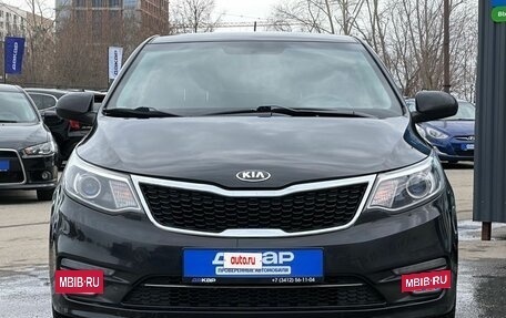 KIA Rio III рестайлинг, 2016 год, 949 000 рублей, 2 фотография