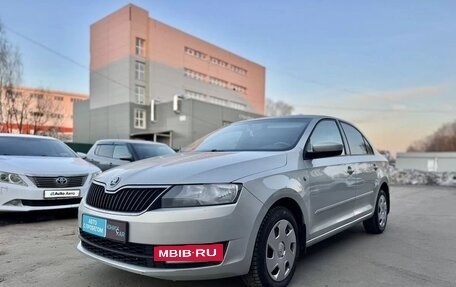Skoda Rapid I, 2015 год, 985 000 рублей, 3 фотография