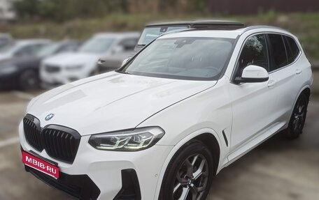 BMW X3, 2022 год, 6 594 560 рублей, 1 фотография