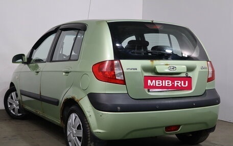 Hyundai Getz I рестайлинг, 2006 год, 279 000 рублей, 4 фотография
